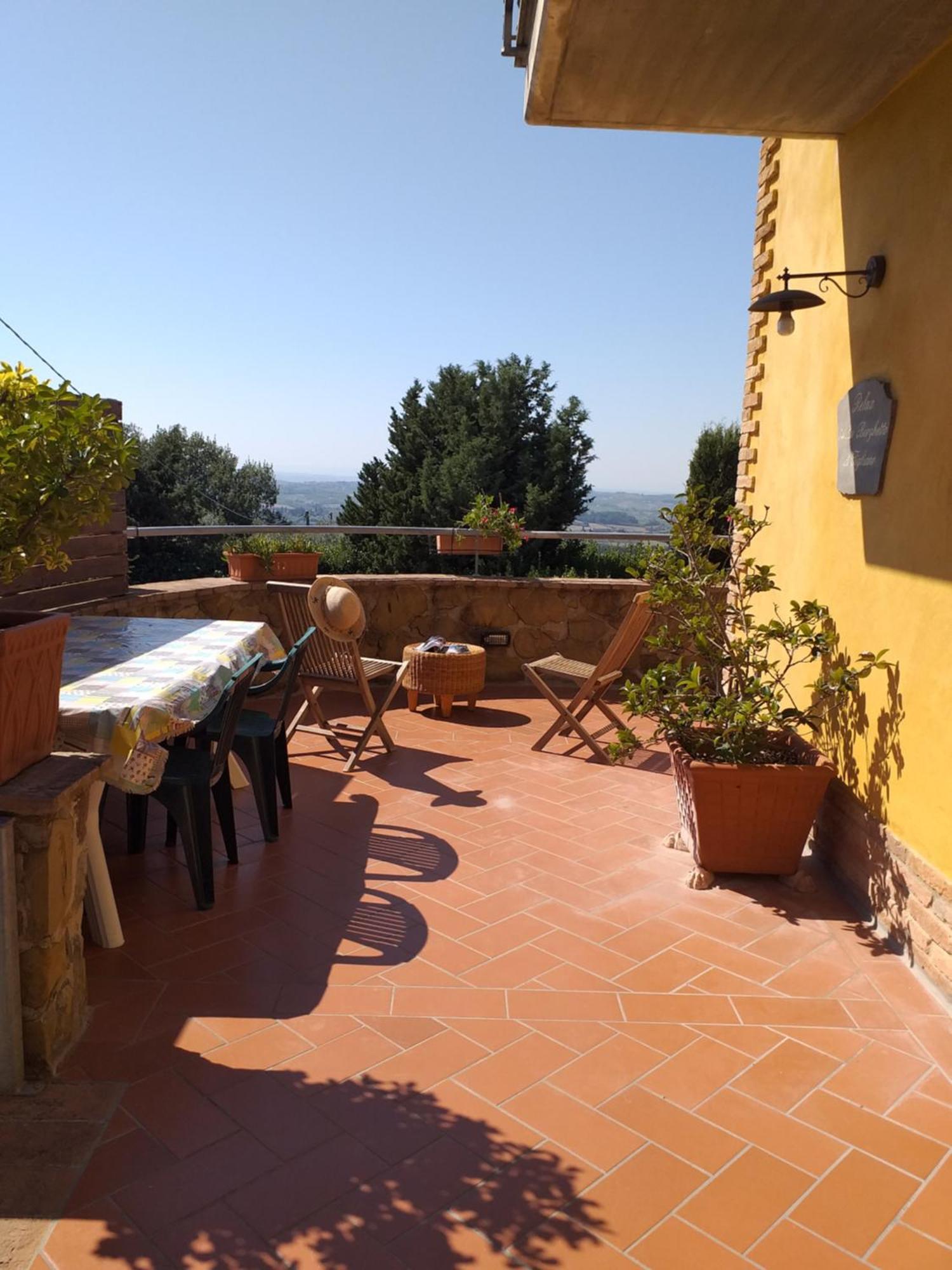 Villa Antico Borghetto Di Tigliano Vinci Eksteriør billede
