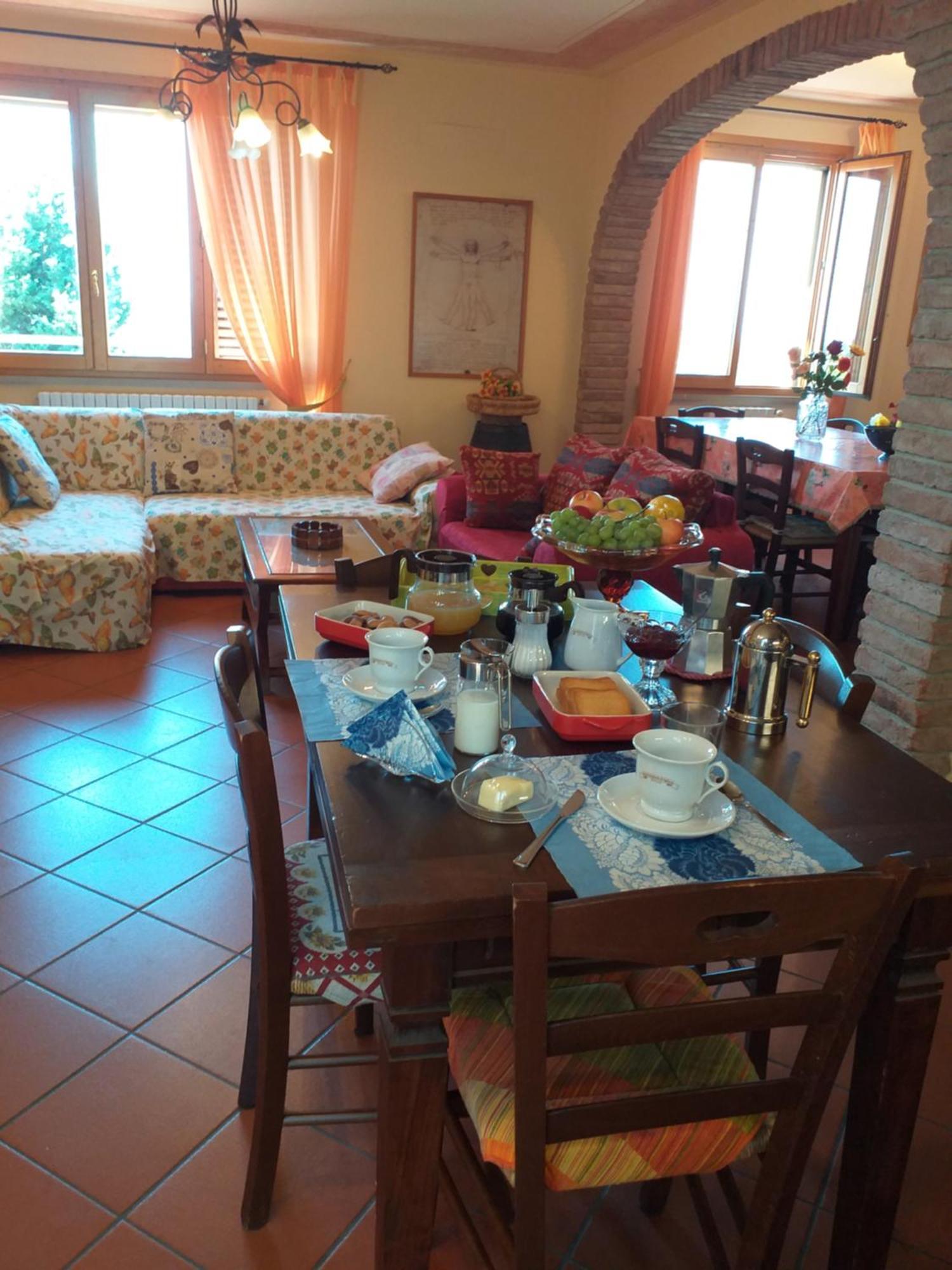 Villa Antico Borghetto Di Tigliano Vinci Eksteriør billede