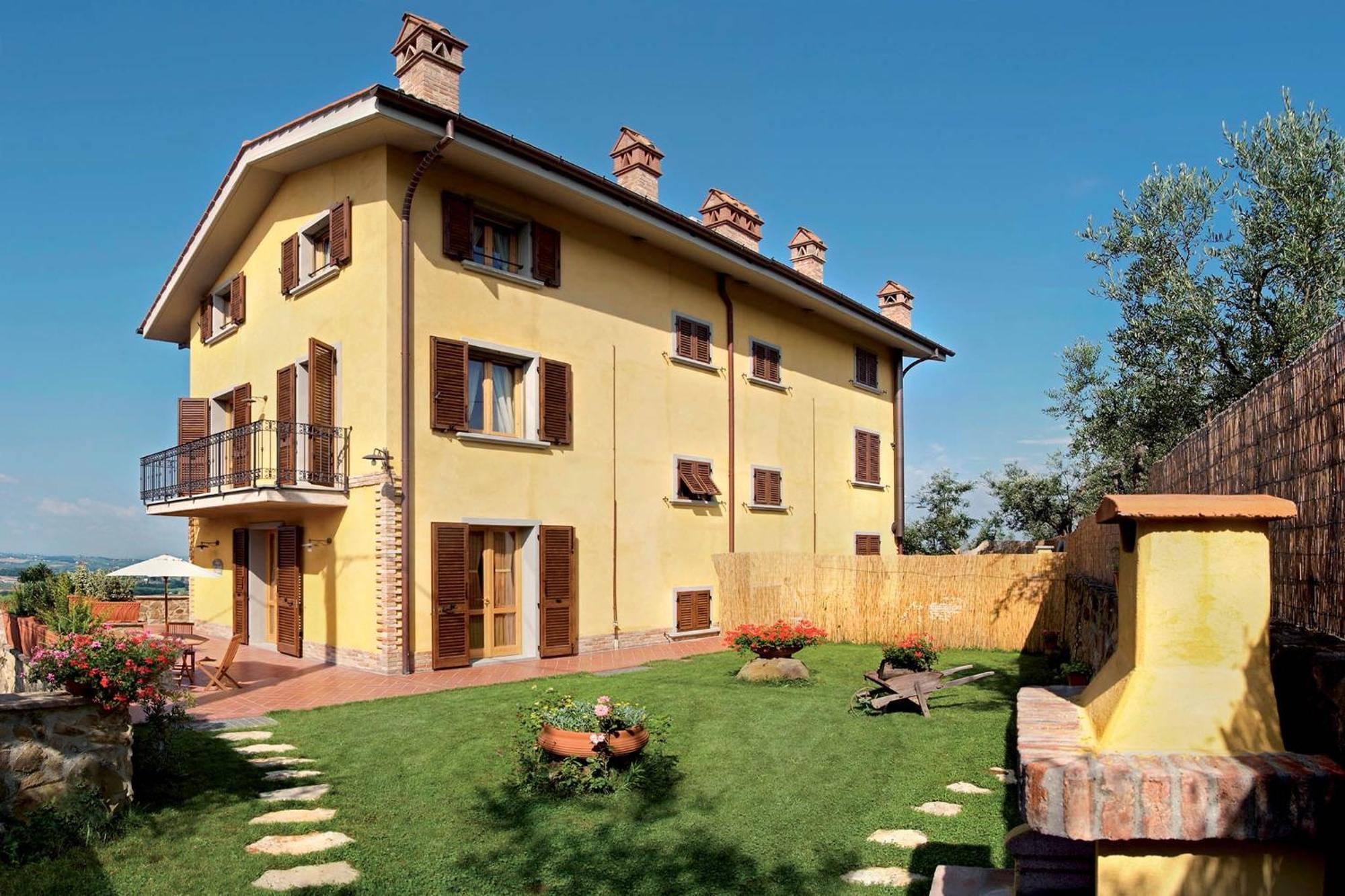 Villa Antico Borghetto Di Tigliano Vinci Eksteriør billede