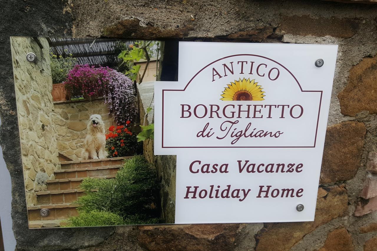 Villa Antico Borghetto Di Tigliano Vinci Eksteriør billede